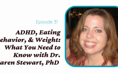 ADHD, Eating Behavior, & Weight: What You Need to Know with Dr. Karen Stewart, PhD
