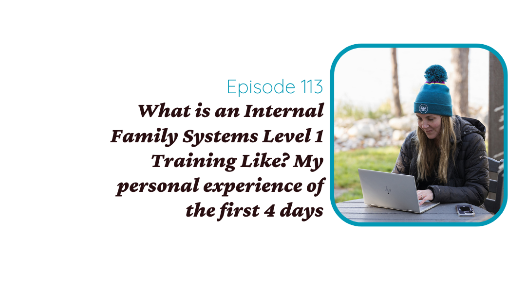 What is an Internal Family Systems Level 1 Training Like? My personal experience of the first 4 days